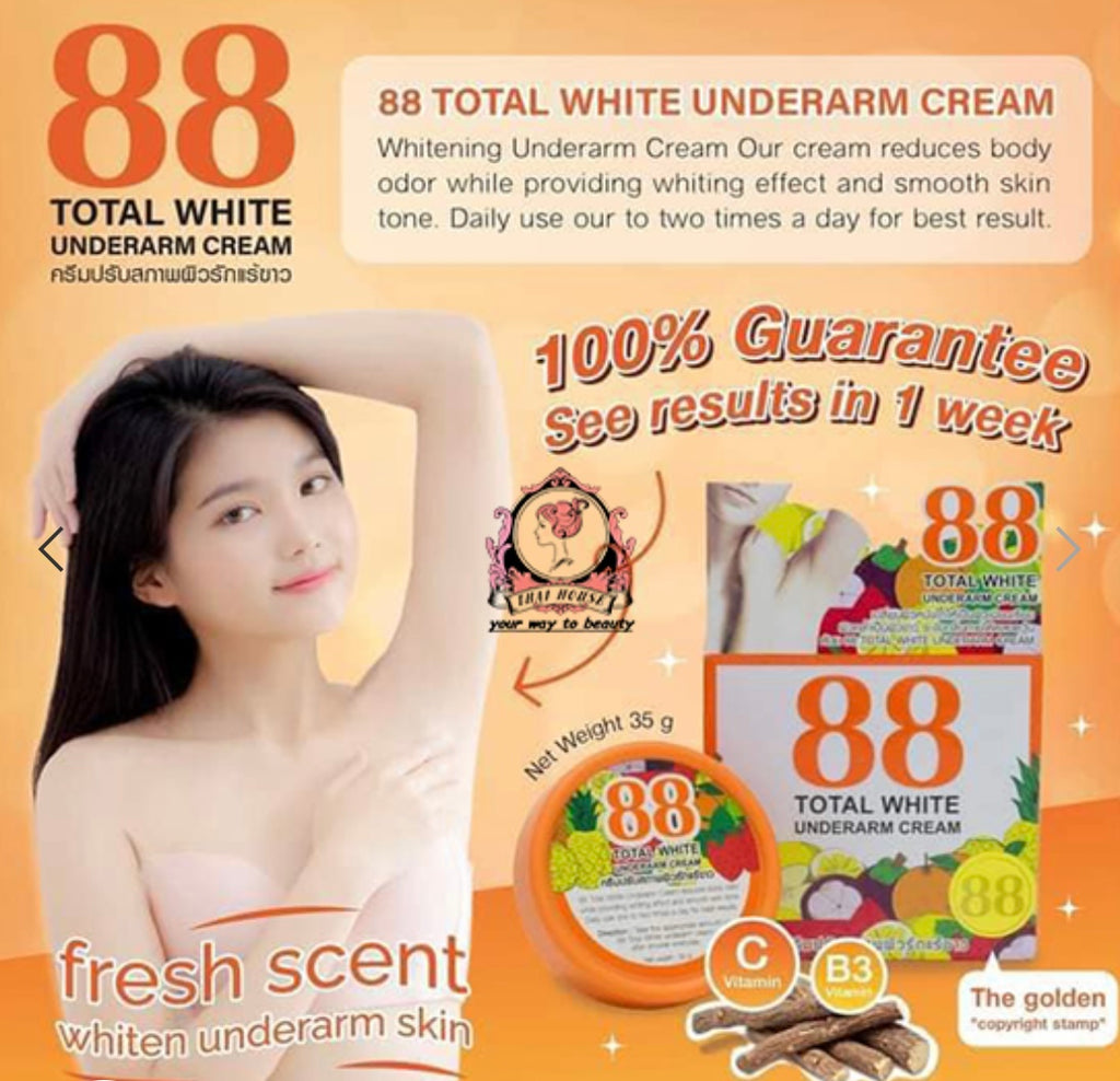 88 Total White Underarm Cream