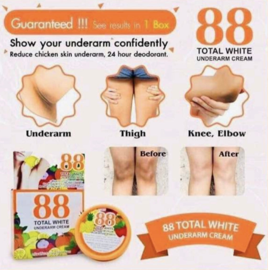 88 Total White Underarm Cream