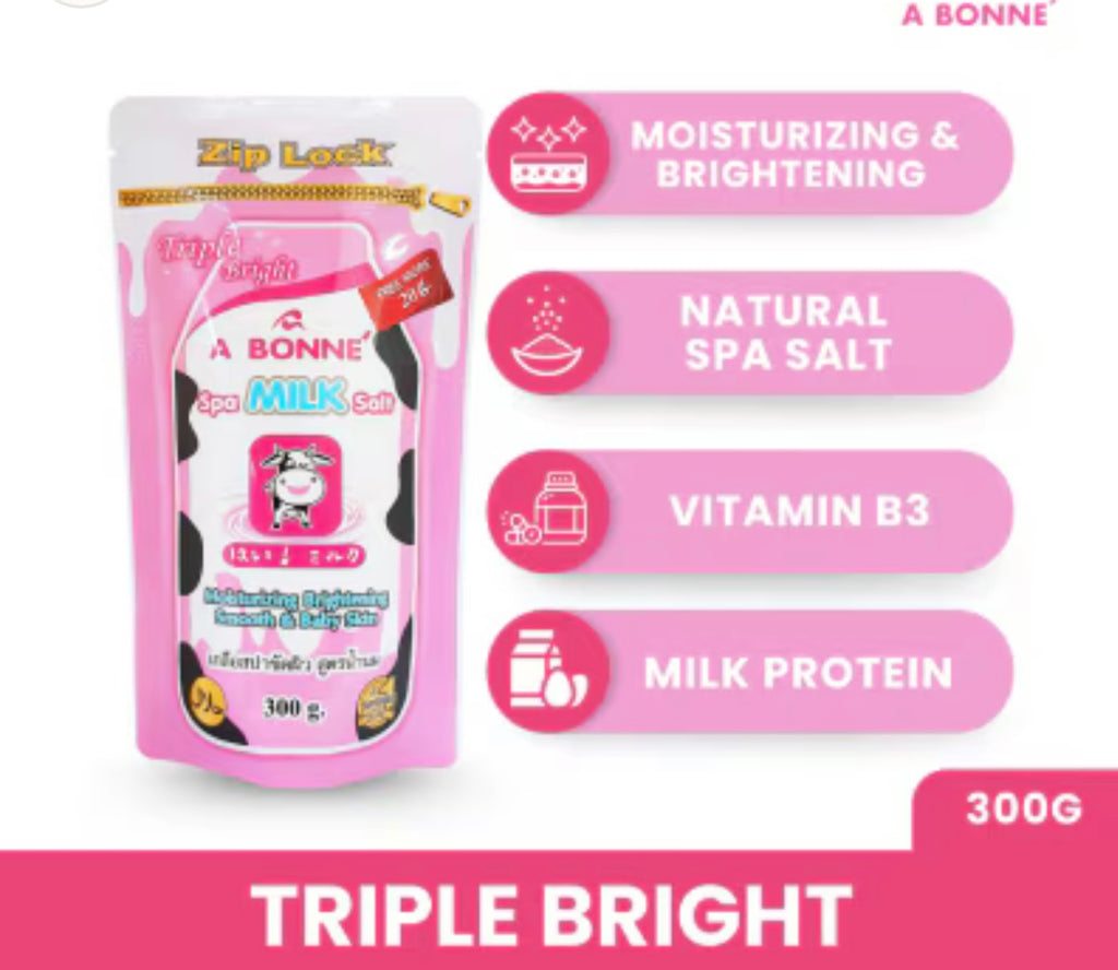 A Bonne Spa Milk Salt Moisturizing And Whitening