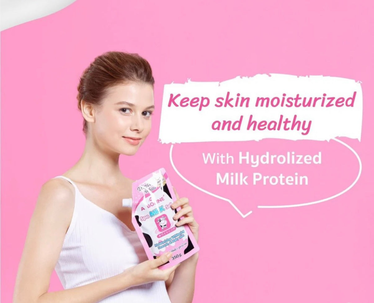 A Bonne Spa Milk Salt Moisturizing And Whitening