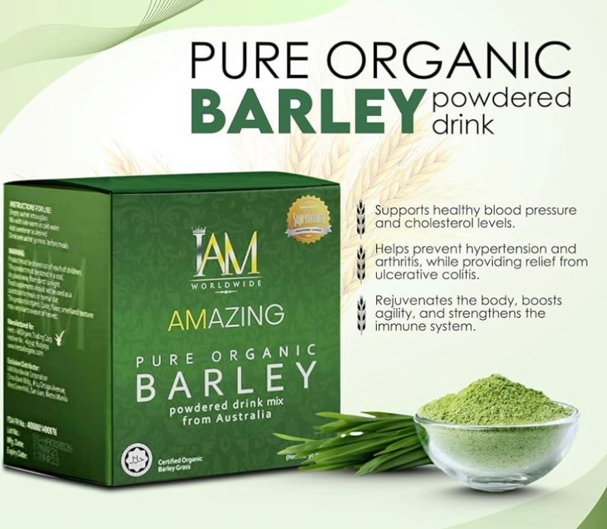 Amazing Pure Organic Barley