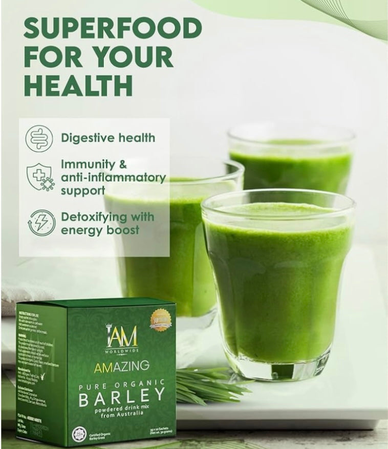 Amazing Pure Organic Barley