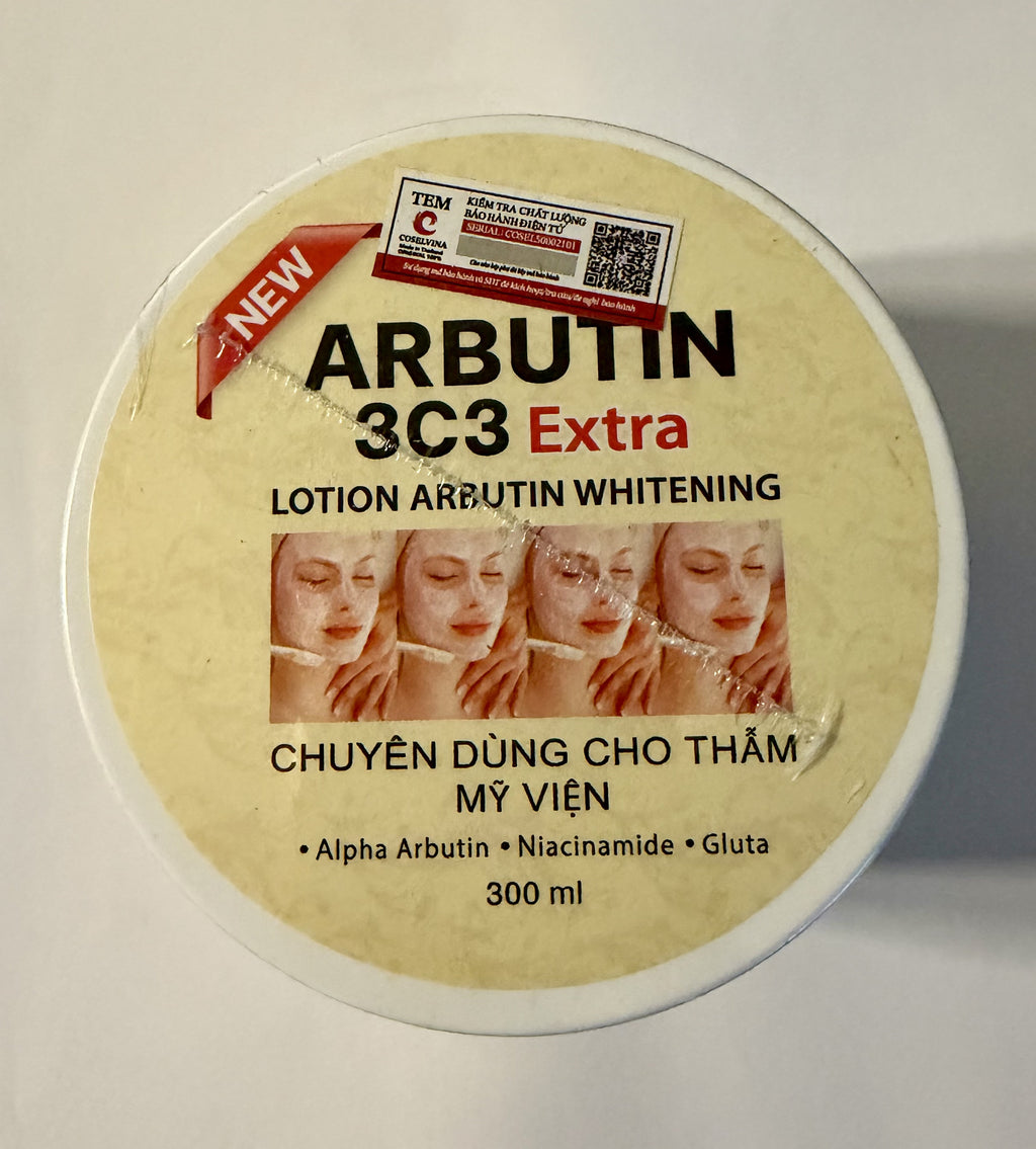 Arbutin 3c3 Extra Lotion Arbutin Whitening