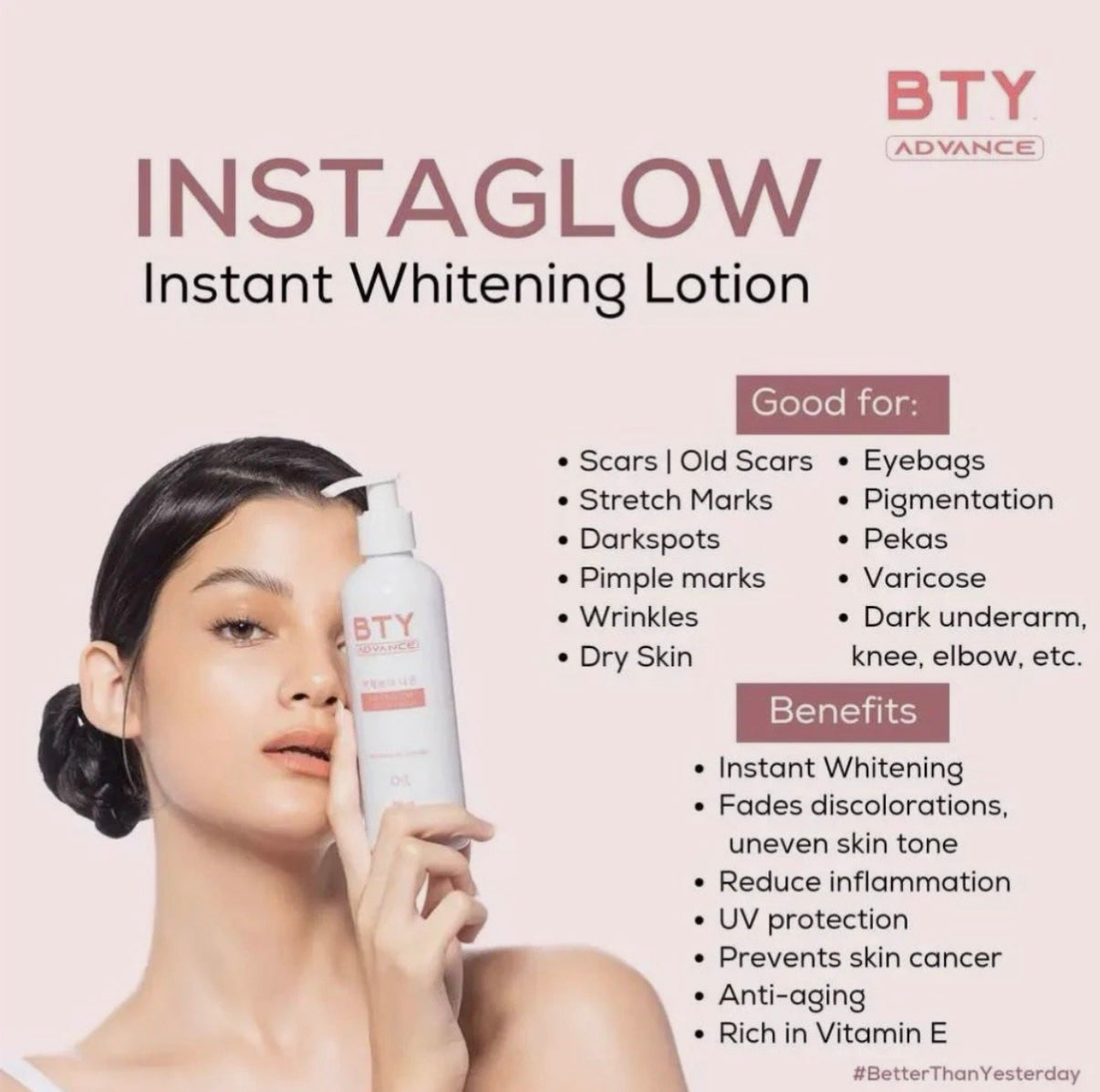 BTY Advance Daily Radiance Lotion