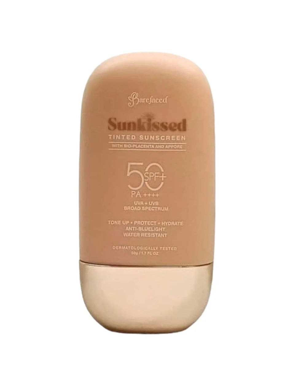 Bareface Sunkissed Tinted Sunscreen Spf 50 Pa+++