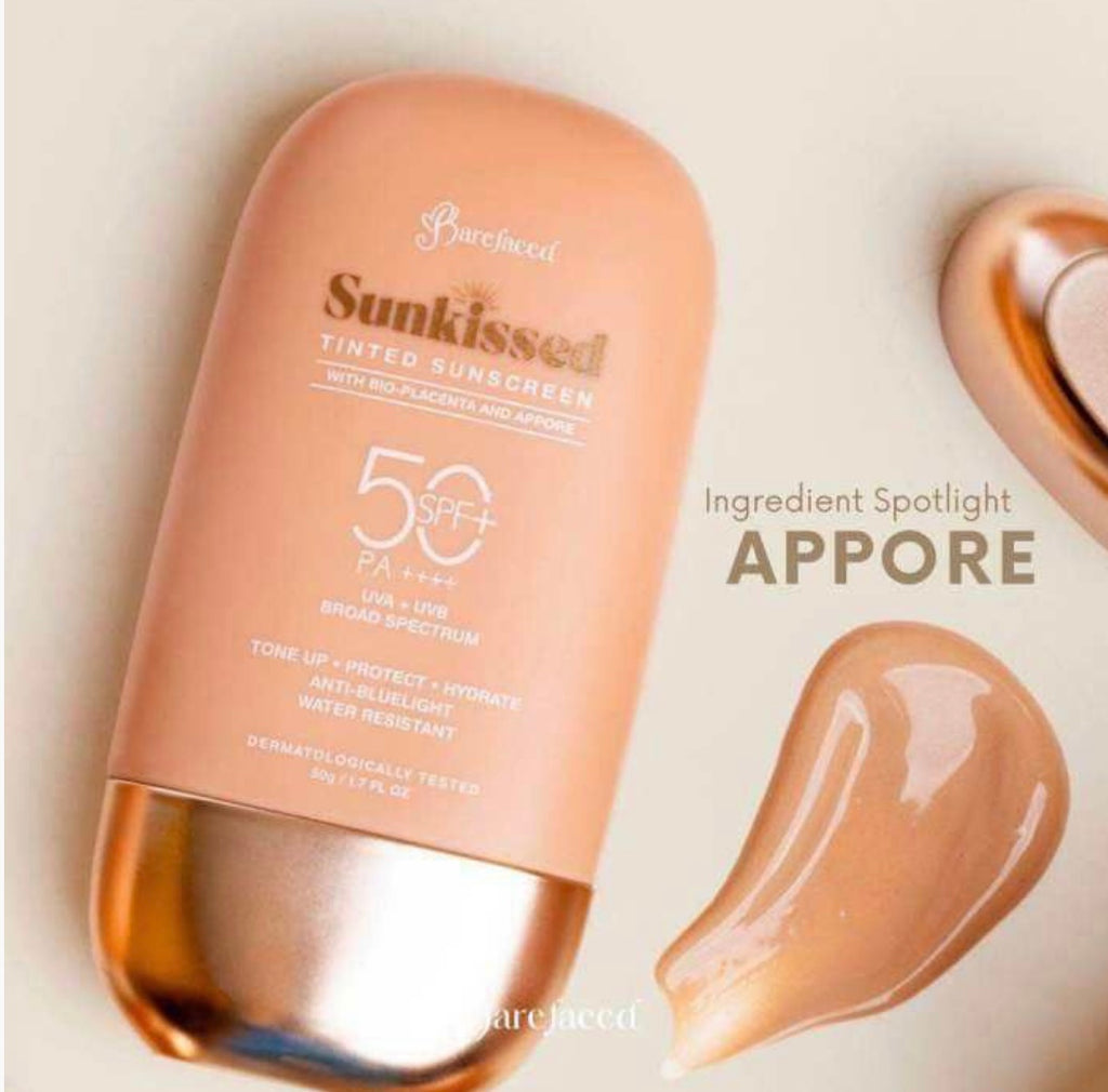 Bareface Sunkissed Tinted Sunscreen Spf 50 Pa+++