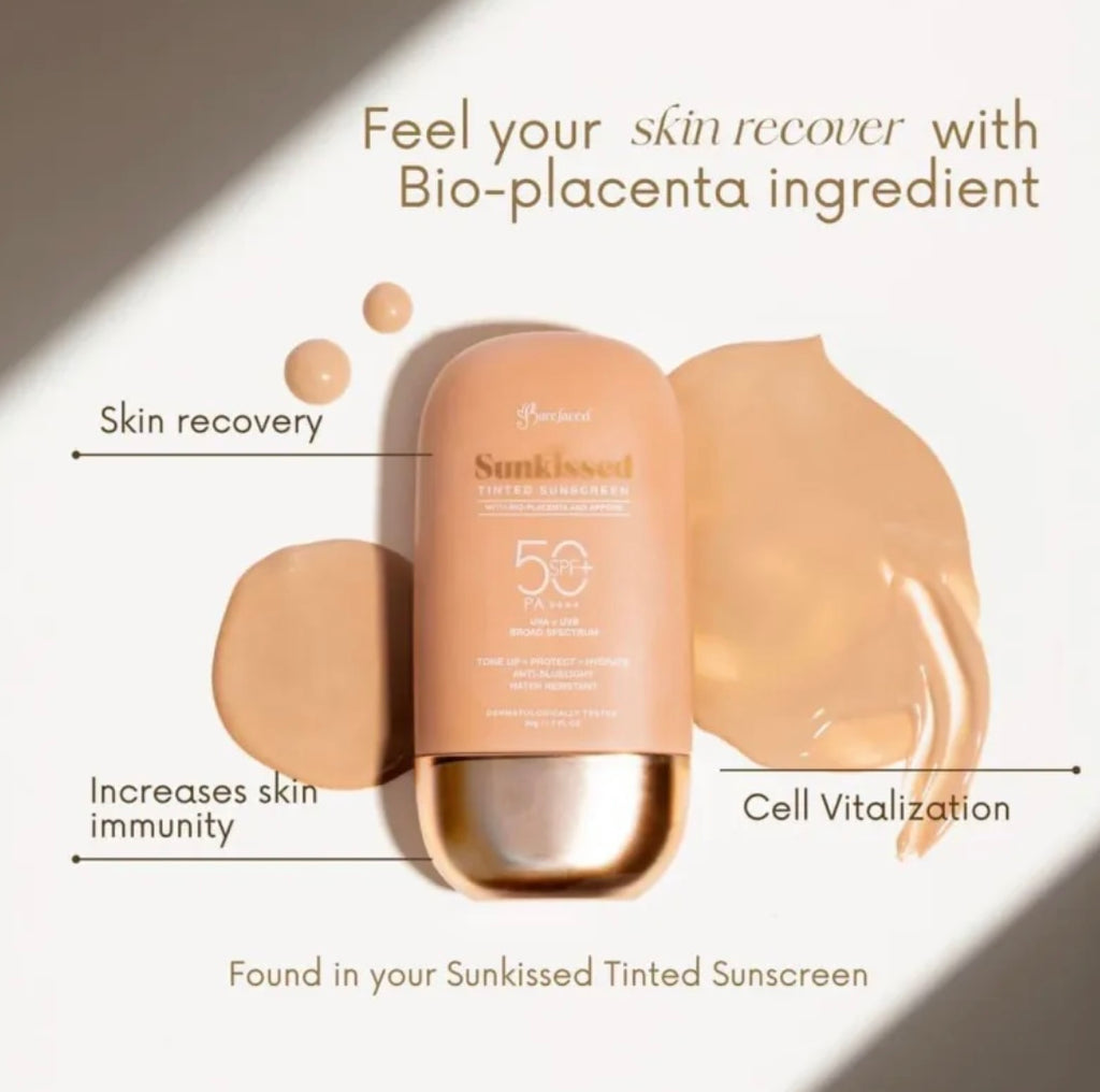 Bareface Sunkissed Tinted Sunscreen Spf 50 Pa+++