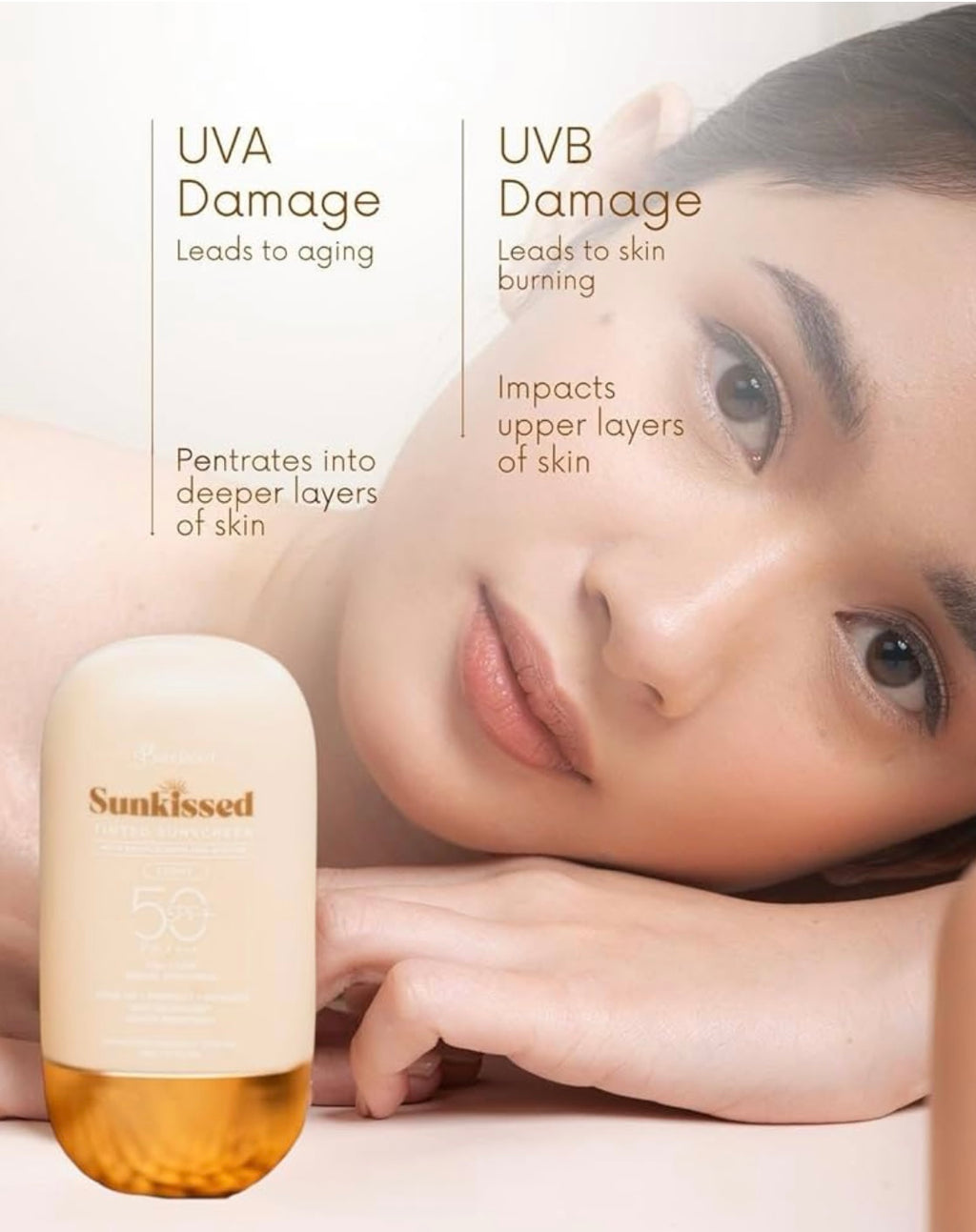 Bareface Sunkissed Tinted Sunscreen Spf 50 Pa+++