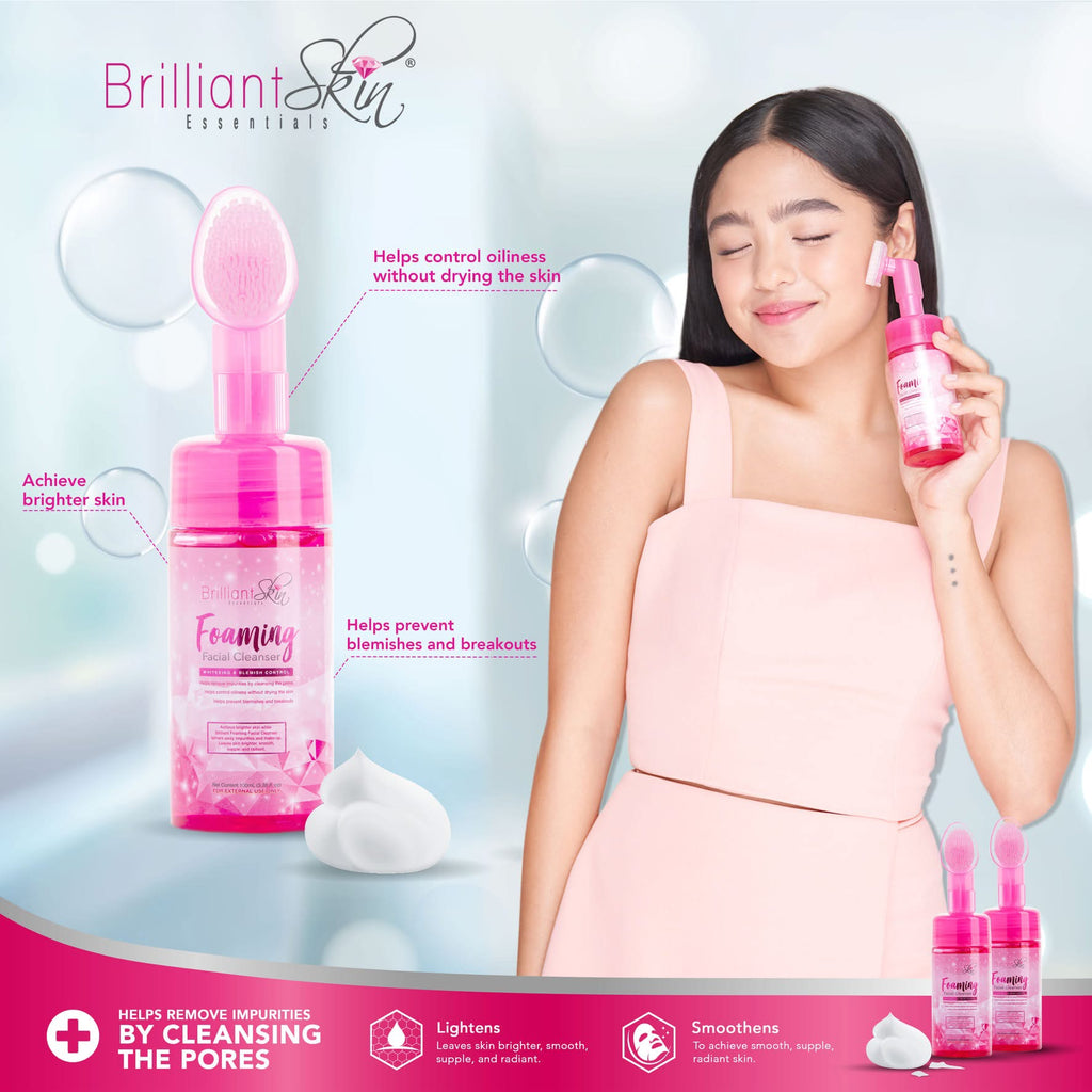 Brilliant Skin Foaming Facial Cleanser