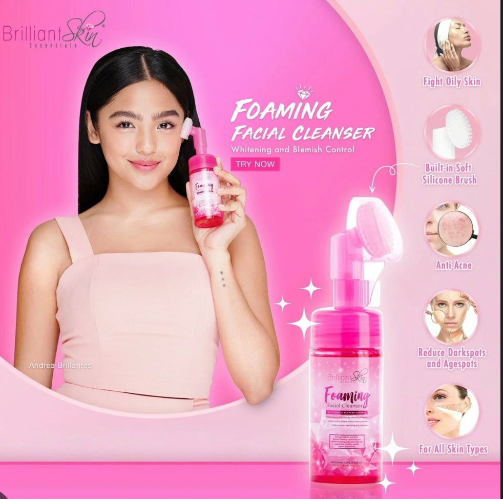 Brilliant Skin Foaming Facial Cleanser