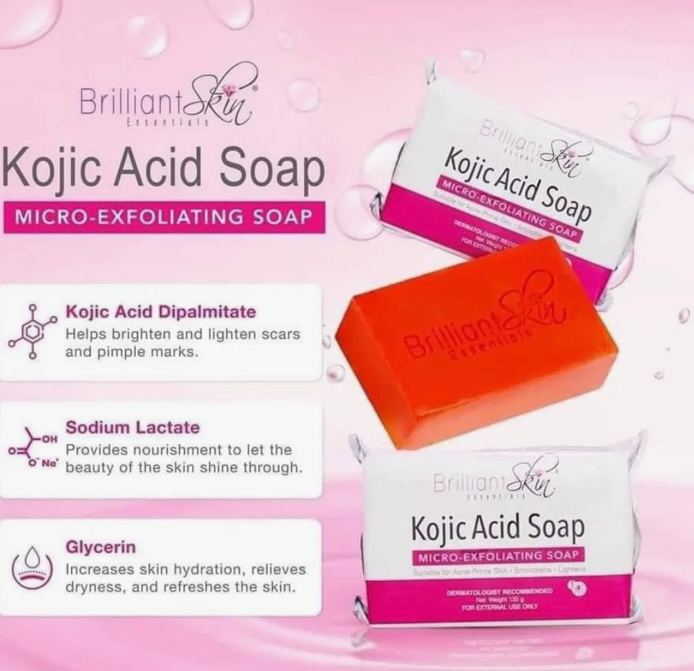 Brilliant Skin Kojic Acid Soap