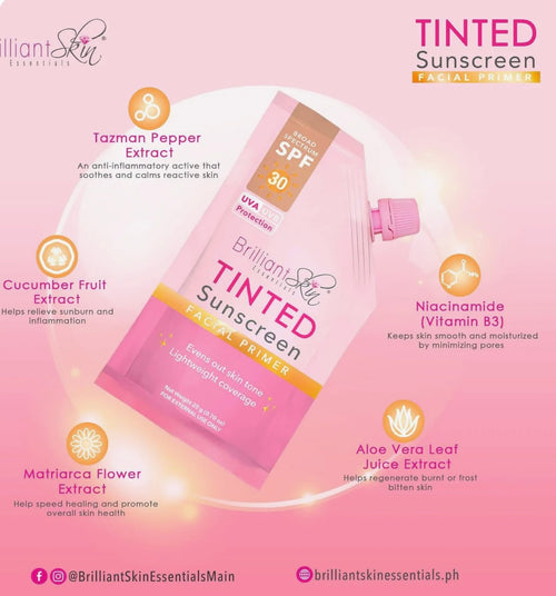 Brilliant Skin Tinted Sunscreen Spf50 Pa+++