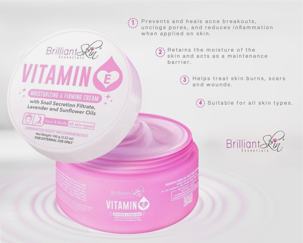 Brilliant Skin Vitamin E Moisturizing And Firming Cream