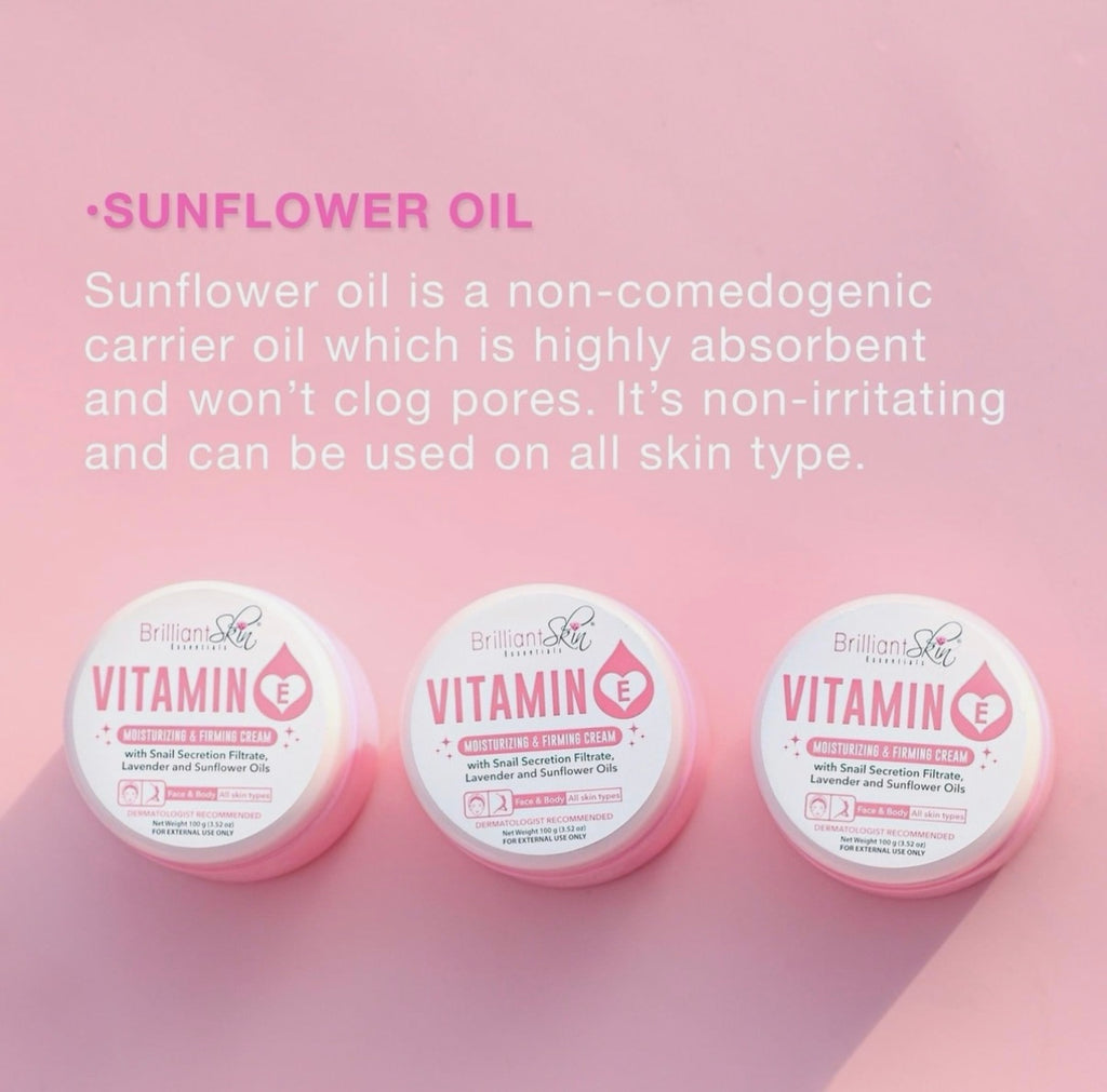 Brilliant Skin Vitamin E Moisturizing And Firming Cream