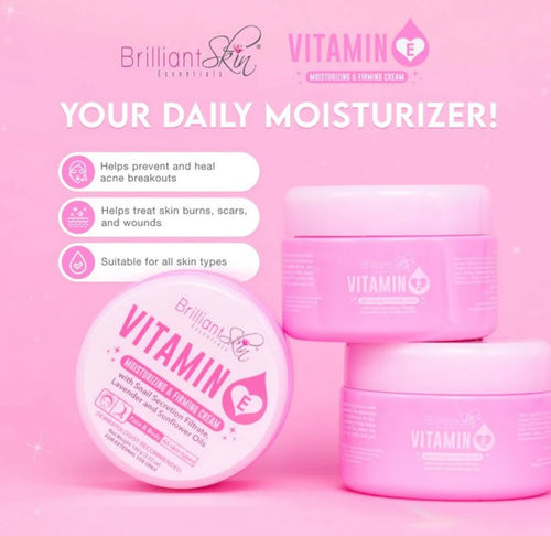 Brilliant Skin Vitamin E Moisturizing And Firming Cream