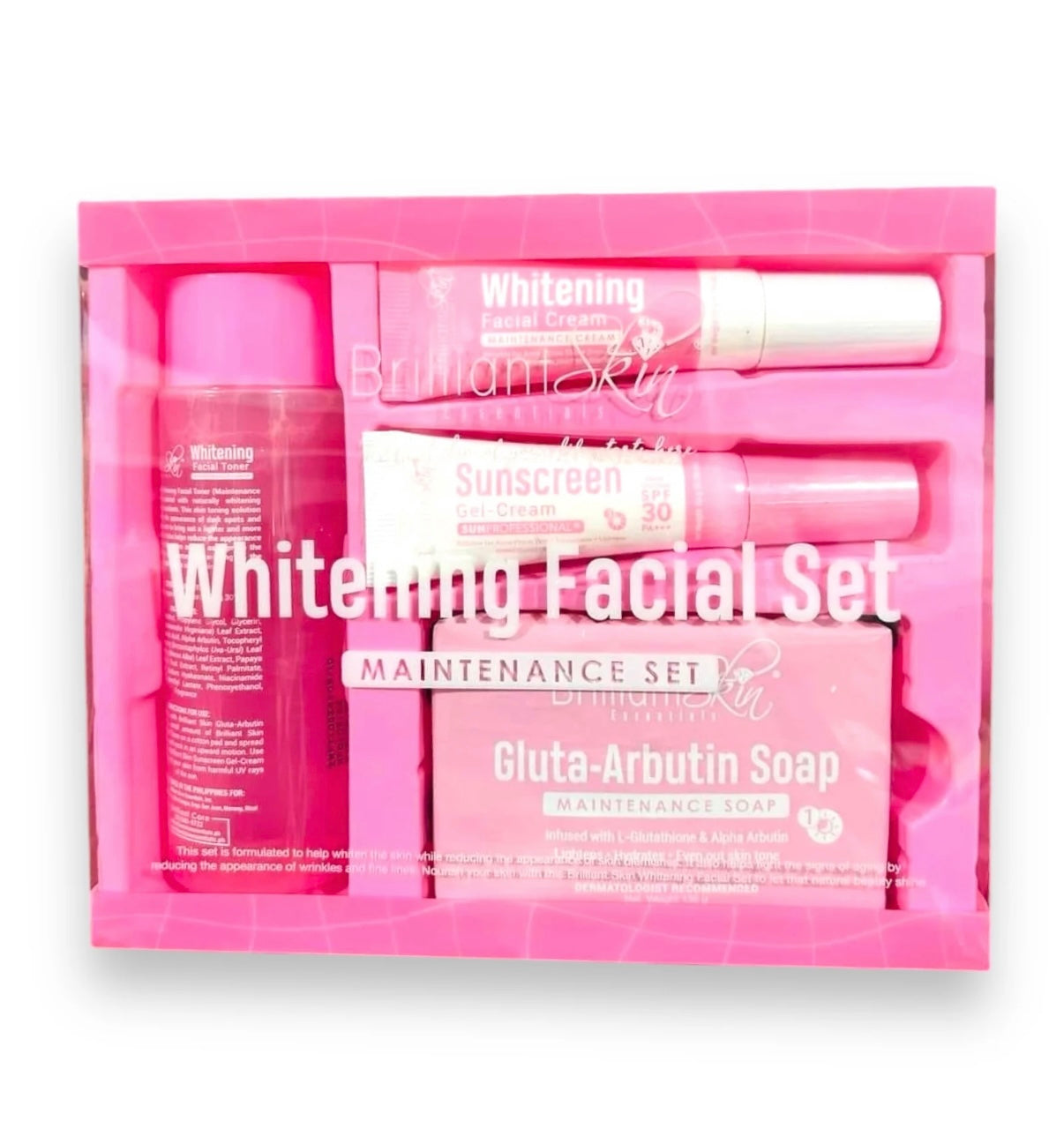 Brilliant Skin Whitening Facial Set