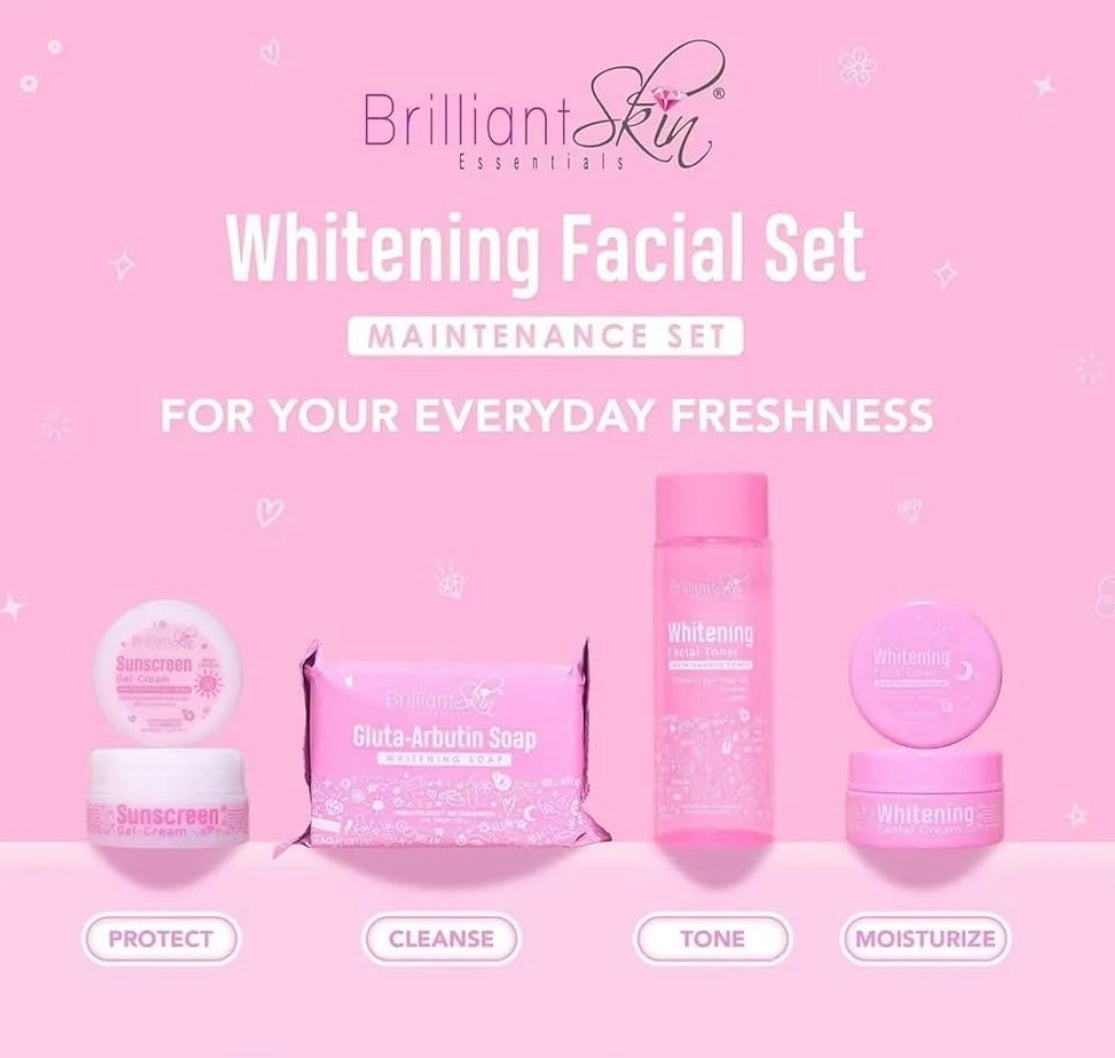 Brilliant Skin Whitening Facial Set