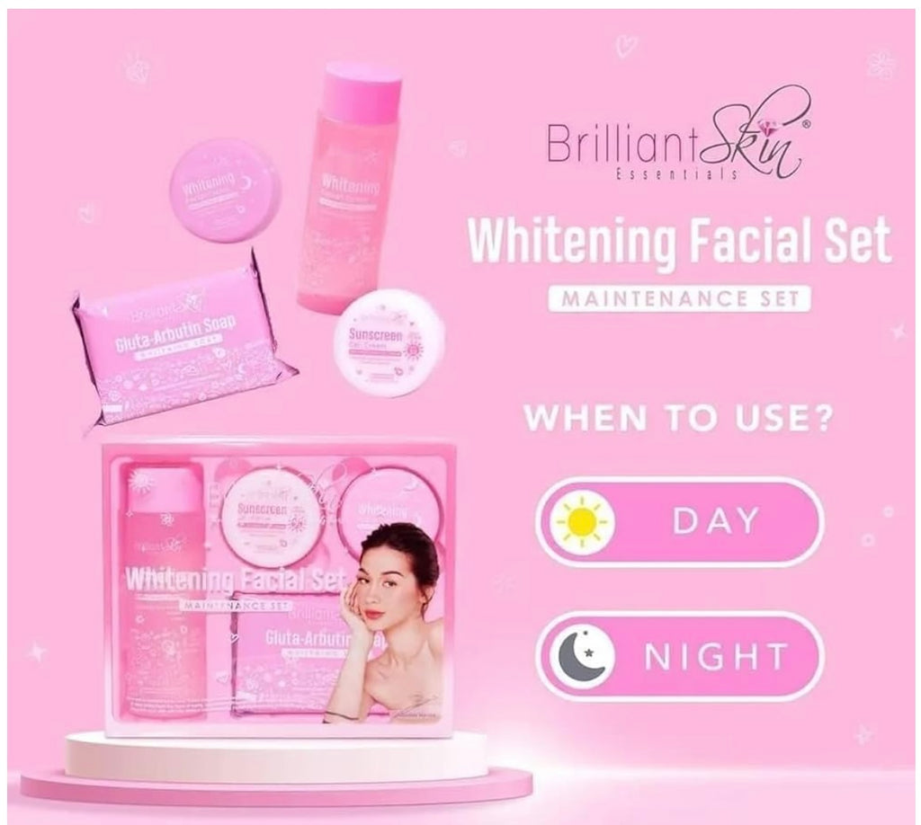 Brilliant Skin Whitening Facial Set