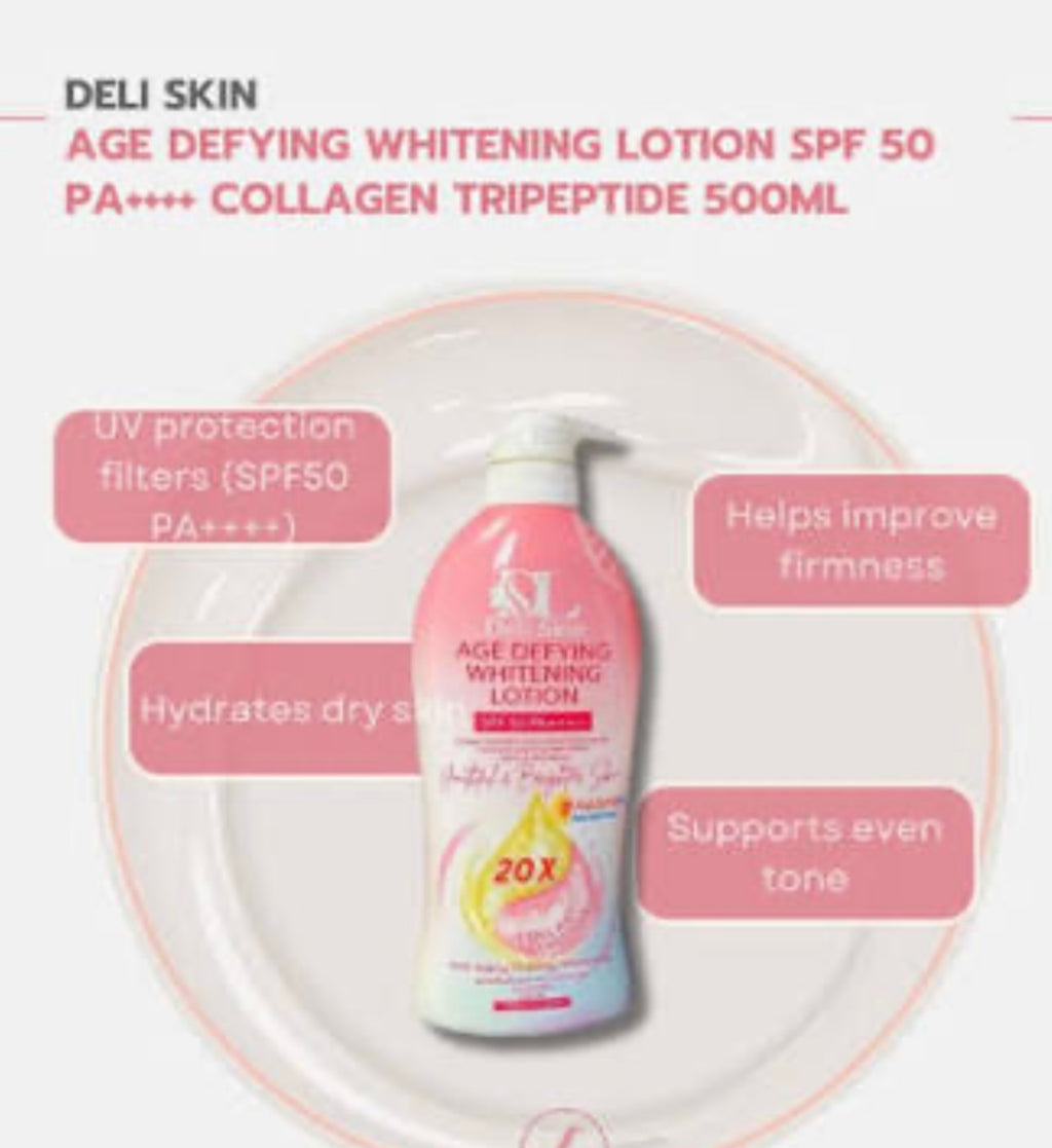 Deli Skin Age Defying 20x Whitening Lotion