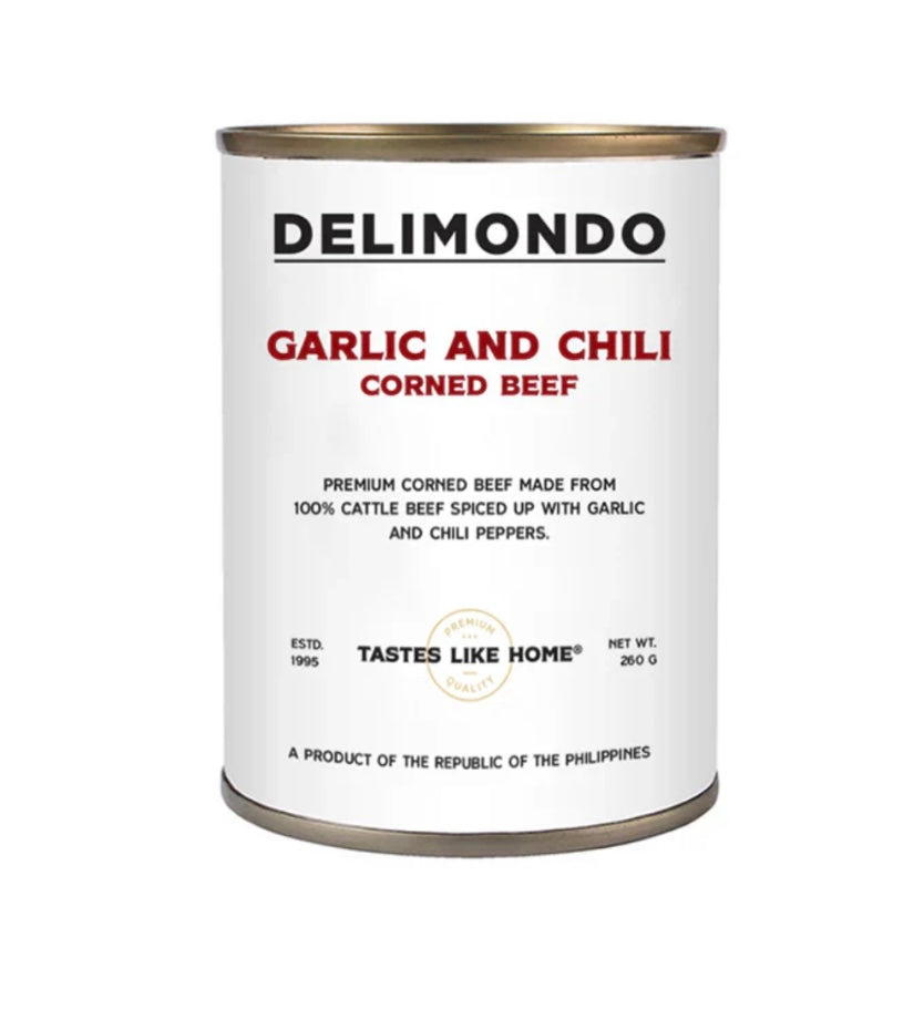 Delimondo Garlic and Chili Corned Beef