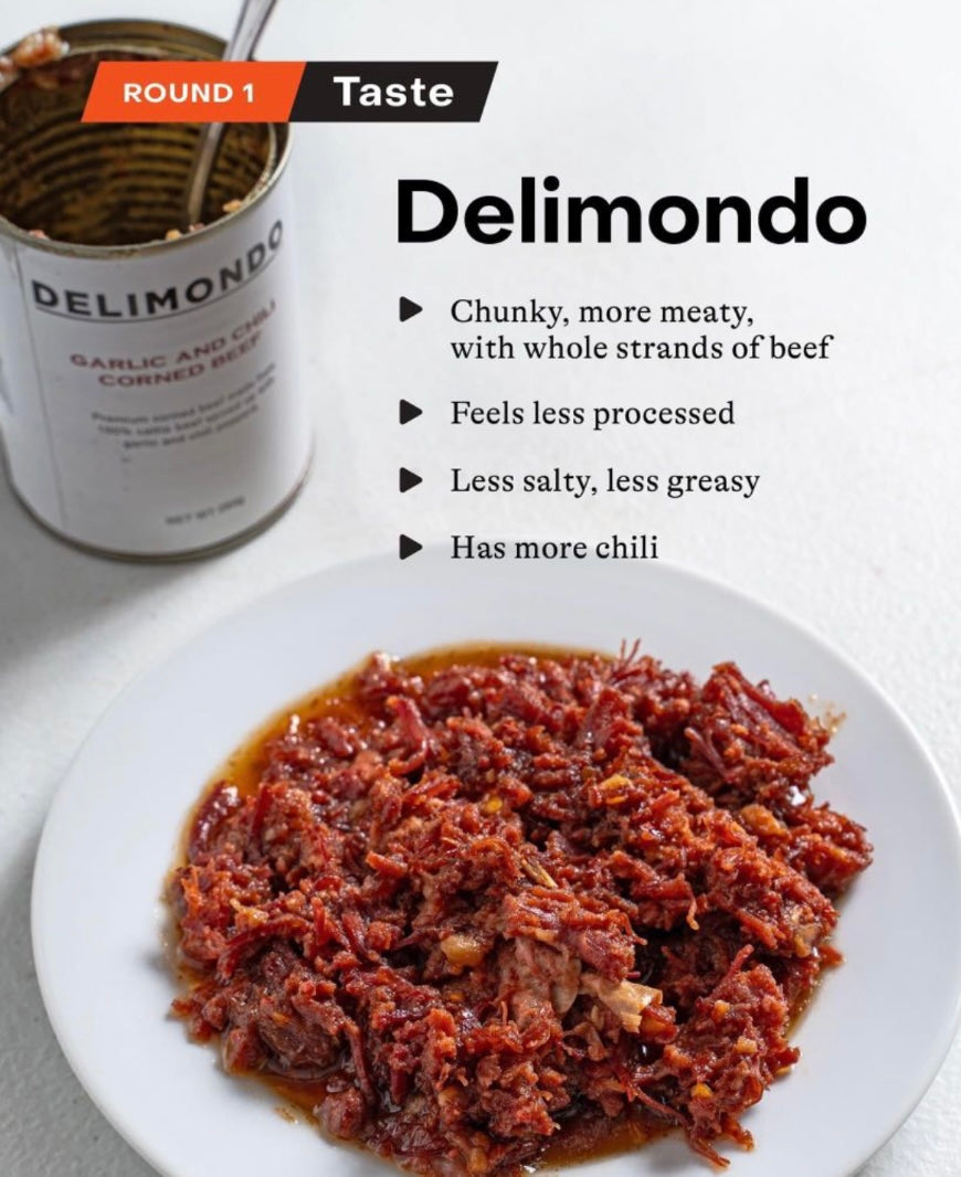 Delimondo Garlic and Chili Corned Beef