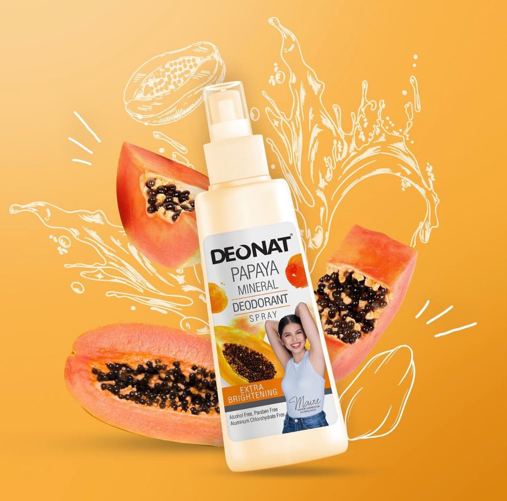 Deonat Papaya Mineral Deodorant Spray