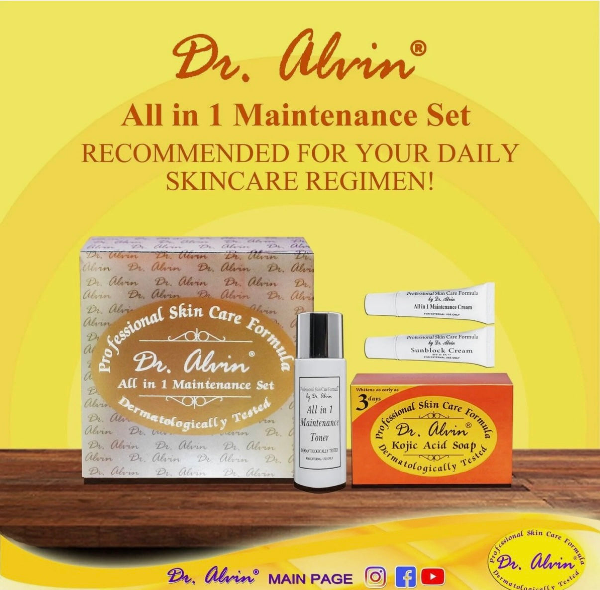 Dr.Alvin All In 1 Maintenance Set