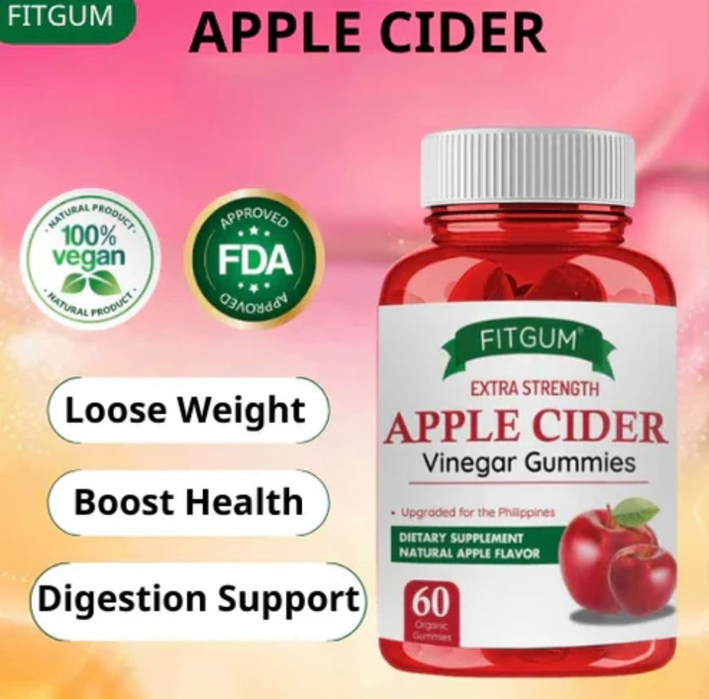 Fitgum Apple Cider Vinegar Gummies
