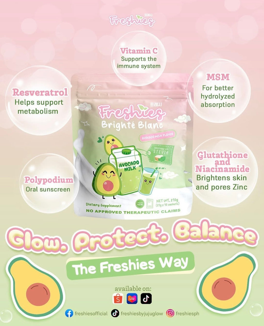 Freshies Avocado Milk By Juju Glow