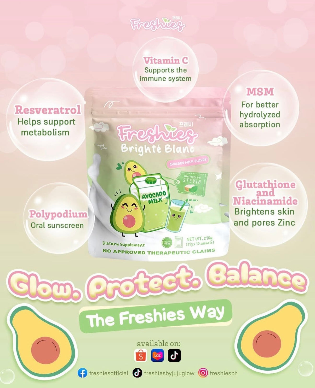 Freshies Avocado Milk By Juju Glow