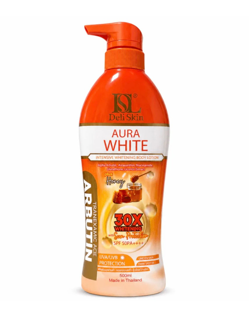 Deli Skin Aura White Intensive Whitening Body Lotion