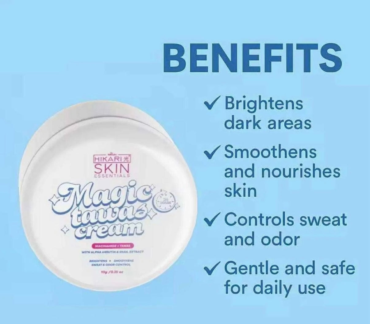 Hikari Skin Magic Tawas Cream 10g