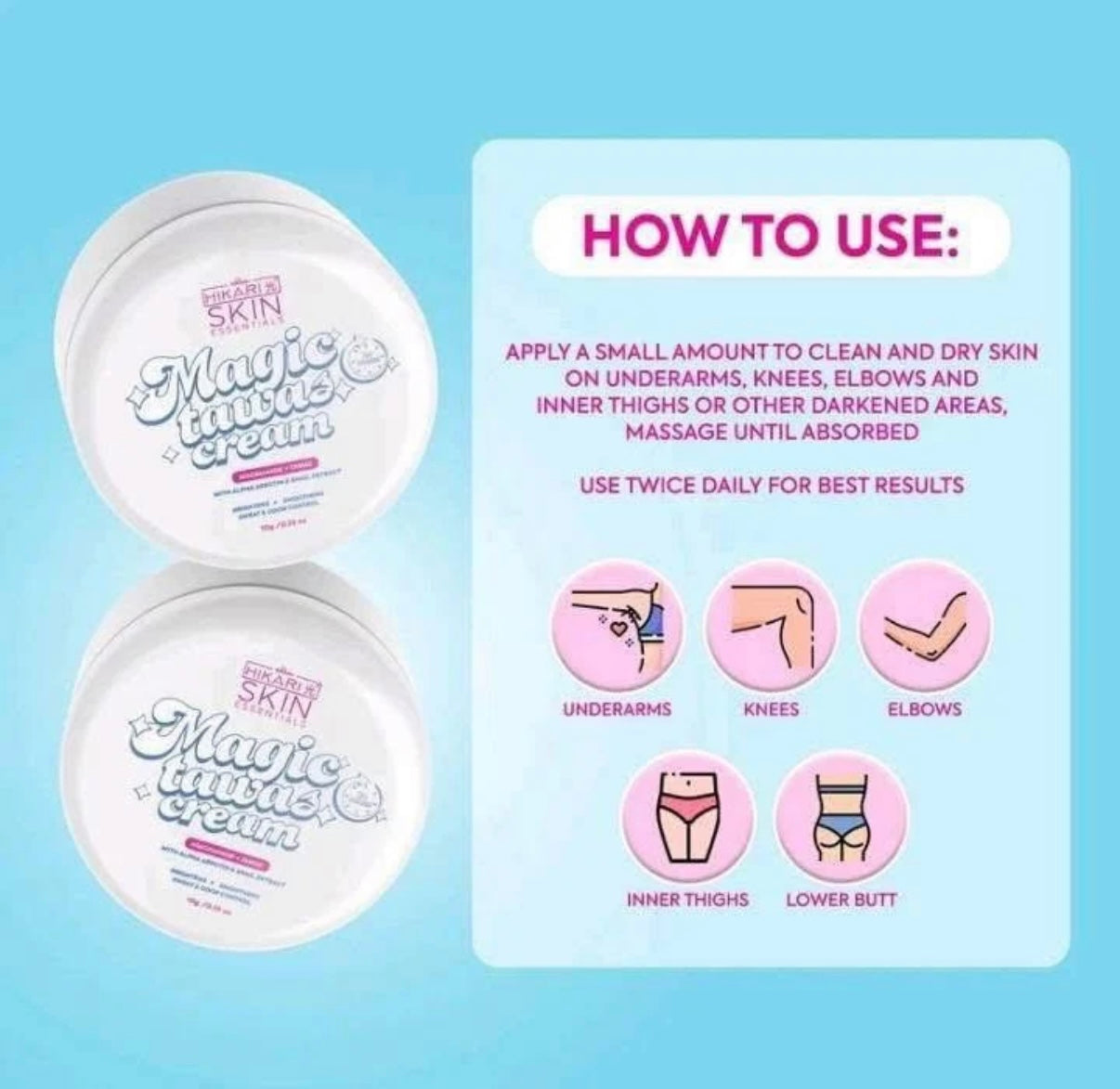 Hikari Skin Magic Tawas Cream 10g