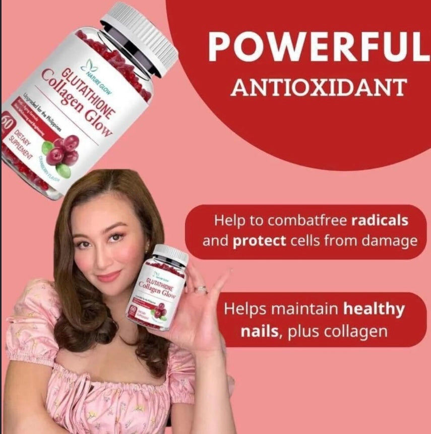 Nature Glow Glutathione Collagen Glow Cranberry