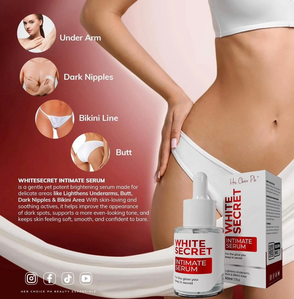 Her Choice White Secret Intimate Serum