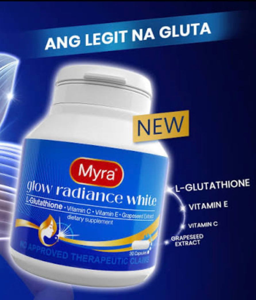 Myra  glow radiance white L- Glutathione