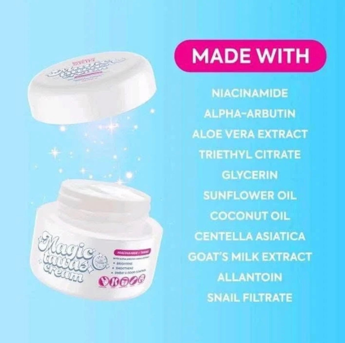 Hikari Skin Magic Tawas Cream 10g