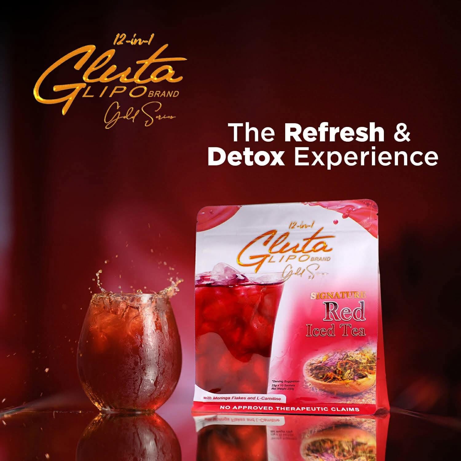Gluta Lipo Signature Red Ice Tea