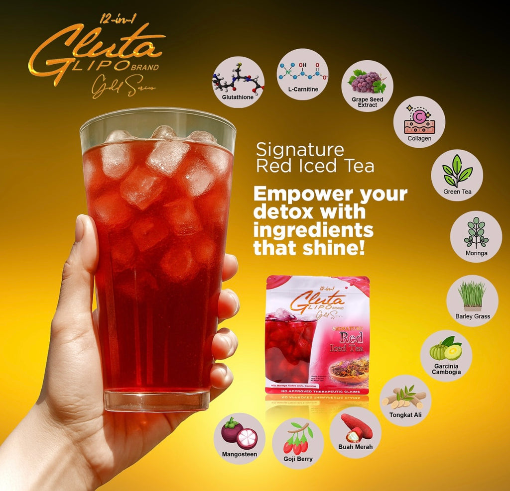 Gluta Lipo Signature Red Ice Tea