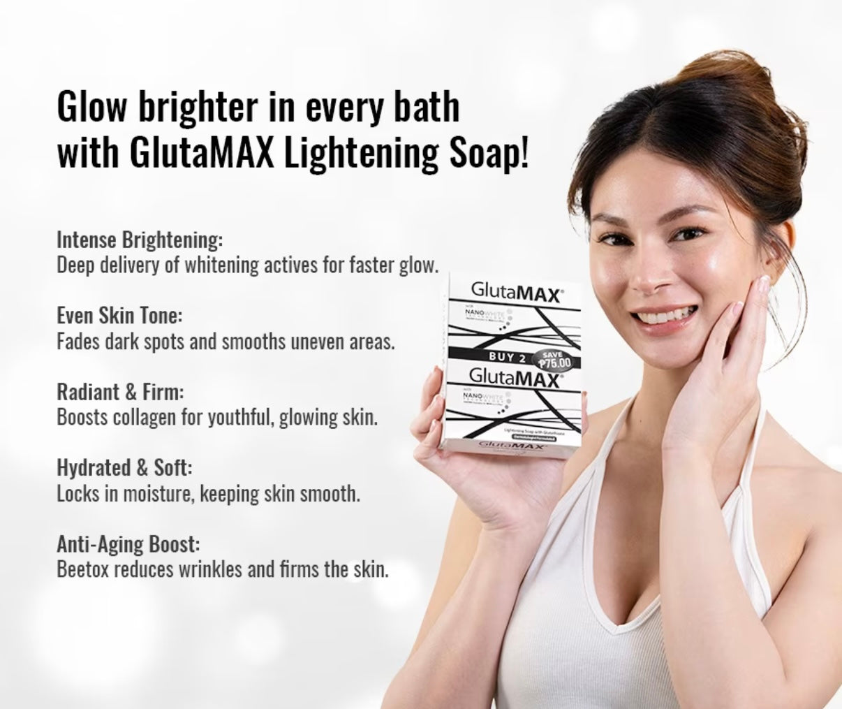 Glutamax Lightening Soap With Glutathione