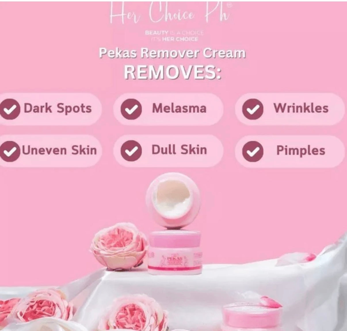 Her Choice Pekas Cream