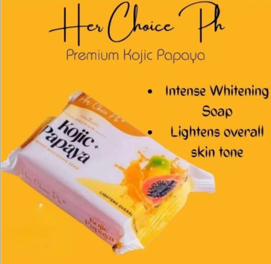 Her Choice Ph Kojic Papaya Intense Whitening Soap