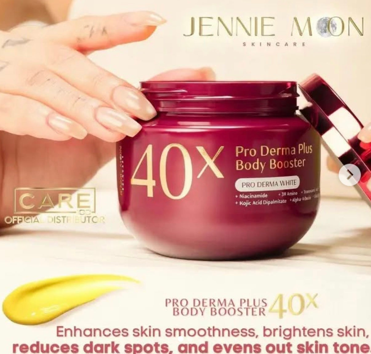 Jennie Moon 40x Pro Derma Body Booster