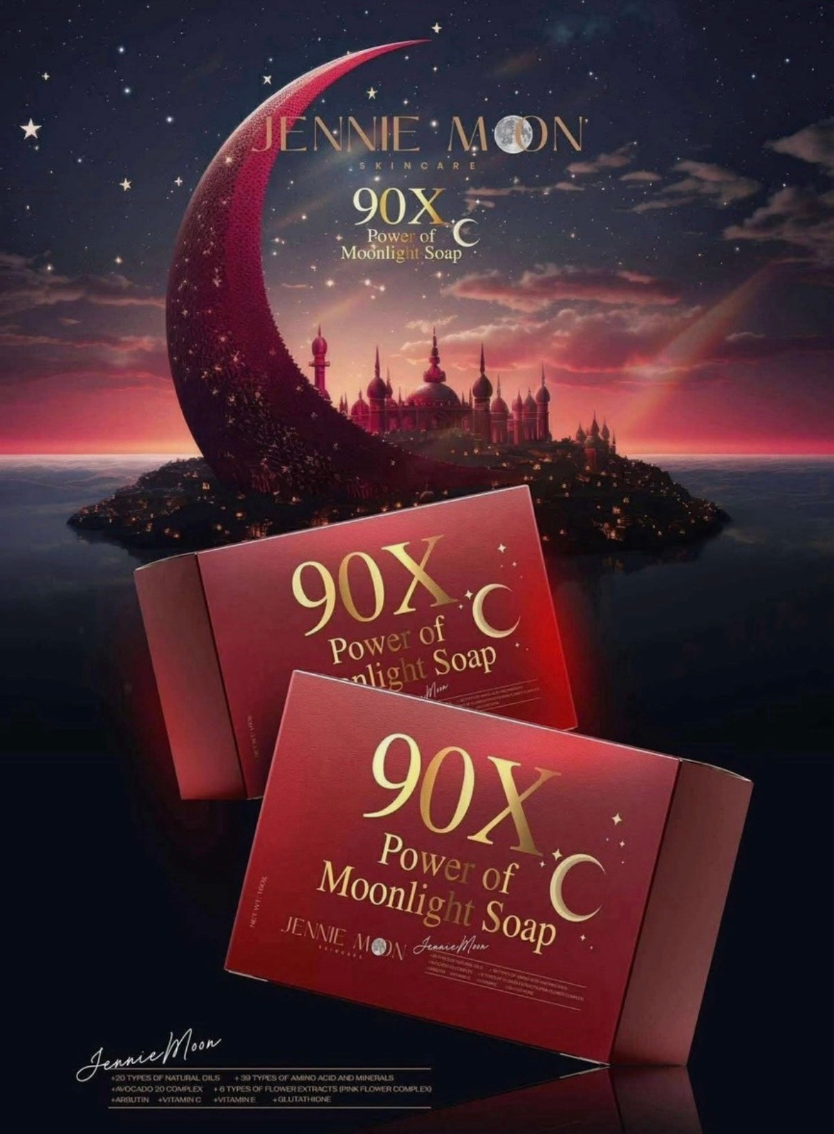 Jennie Moon 90x Power Of Moonlight Soap