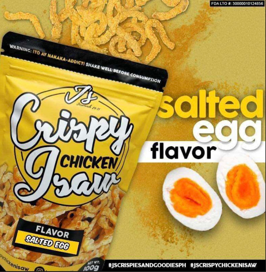 Js Crispy Chicken Isaw Salted Egg