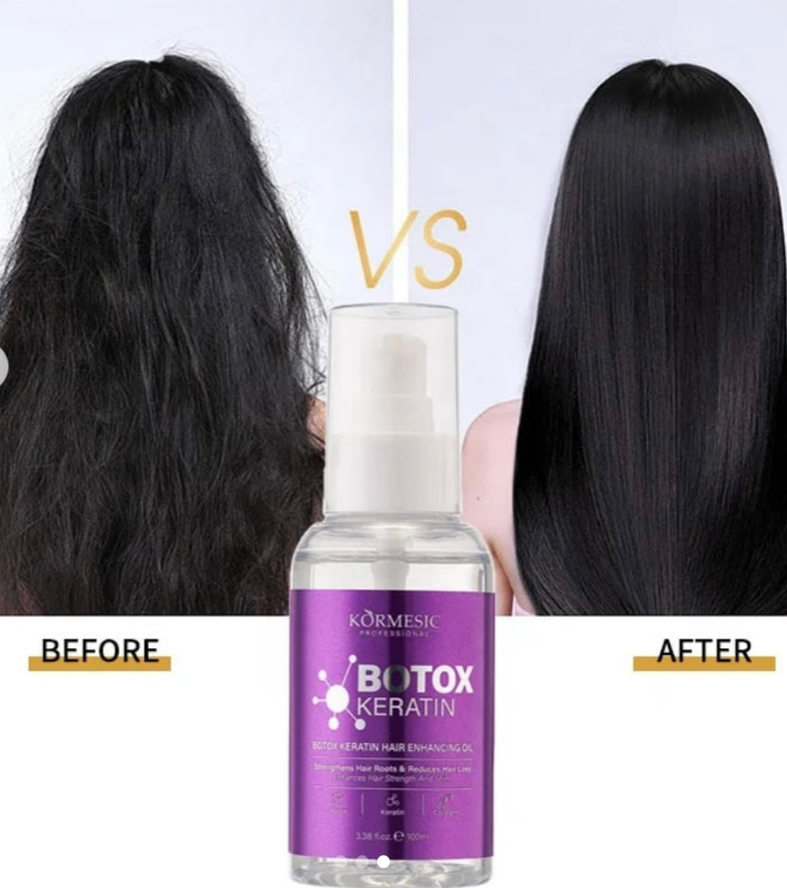 Kormesic Botox Keratin Enhancing Oil
