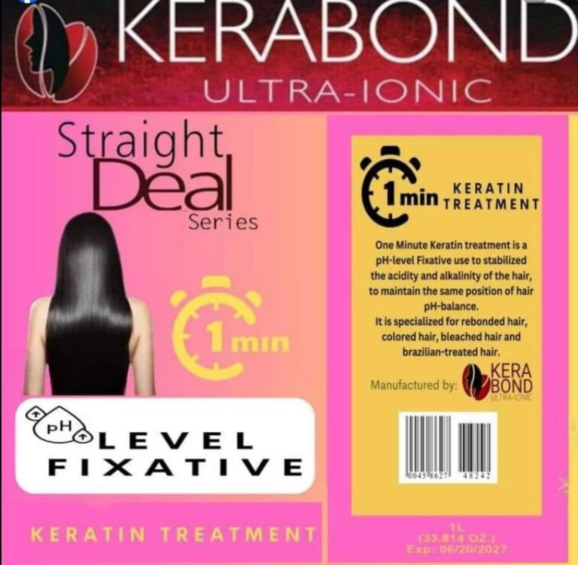 Kerabond Ultra Ionic Straight Deal