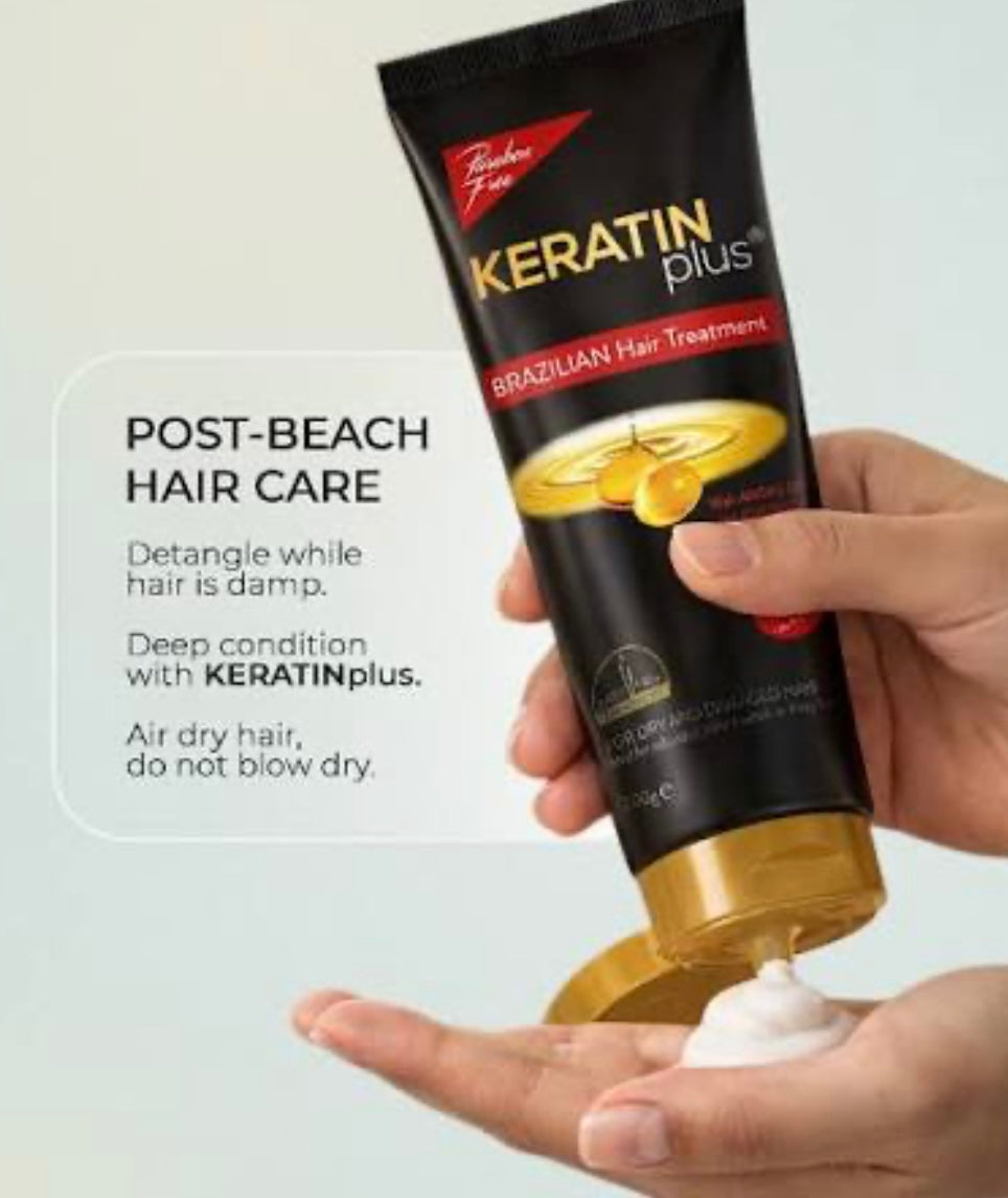 Keratin Plus Brazilian Hair Treatment With Jojoba Oil