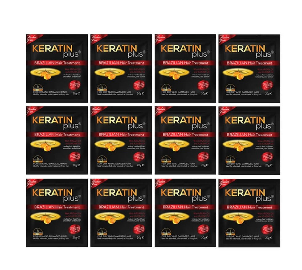 Keratin Plus Brazilian Hair Treatment With Jojoba Oil