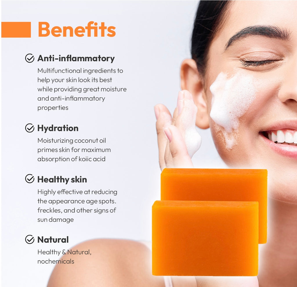 Kojie-San Skin Lightening Kojic Soap 3 Pieces
